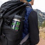 Rico Industries NFL Football Seattle Seahawks 22oz Stainless Steel Tumbler with Lid - Great For Coffee, Tea, Water or Cocktails