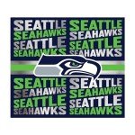 Rico Industries NFL Football Seattle Seahawks 22oz Stainless Steel Tumbler with Lid - Great For Coffee, Tea, Water or Cocktails