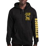 Junk Food Clothing x NFL - Pittsburgh Steelers - MVP Zip Hoodie - Unisex Adult Full Zip Hooded Sweatshirt for Men and Women - Size X-Large