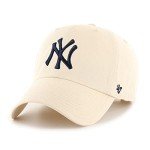 47 MLB Alternate Clean Up Adjustable Hat, Adult (New York Yankees Natural)