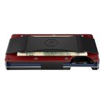 The Ridge NFL Wallet - Washington Commanders - Slim Wallet, Card Holder, Carry up to 12 Cards RFID Safe, Blocks Chip Readers, Minimalist Wallet With Cash Strap & Extra Money Clip