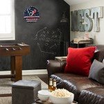 Houston Texans Jumbo Metal Distressed Bottle Cap Wall Sign – Limited Edition FOCO Texans Sign – Represent the NFL and Show Your Team Spirit with Licensed Houston Football Fan Gear