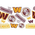 Tervis NFL Washington Commanders-All Over Insulated Tumbler, 1 Count (Pack of 1), Classic