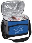 Rawlings NFL Soft Sided Insulated Cooler Bag, 12-Can Capacity, Detroit Lions