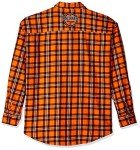 FOCO Cincinnati Bengals Wordmark Basic Flannel Shirt Double Extra Large