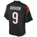 NFL PRO LINE Men's Joe Burrow Black Cincinnati Bengals Team Player Jersey