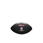 WILSON Sporting Goods NFL New Orleans Saints Team Logo Football , Black, Mini Size