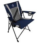 Kijaro Sports Fan Folding Chair, 26" L x 35.5" W x 37" H, Dallas Cowboys
