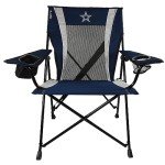 Kijaro Sports Fan Folding Chair, 26" L x 35.5" W x 37" H, Dallas Cowboys