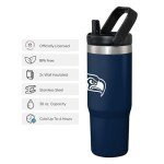 FOCO Seattle Seahawks NFL 30 oz Straw Tumbler