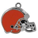 NFL Siskiyou Sports Fan Shop Cleveland Browns Chain Necklace with Small Charm 22 inch Team Color