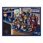 YouTheFan NFL New England Patriots Purebred Fans 500pc Puzzle - A Real Nailbiter
