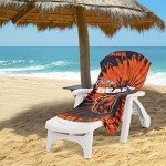 Northwest NFL Chicago Bears Unisex-Adult Beach Towel, 30" x 60", Psychedelic