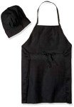 PSG unisex-adult Apron and Chef Hat Set NFL One Size, New Orleans Saints Black