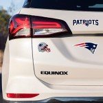 Rico Industries NFL Washington Commanders Triple Play Decal Set 5" x 7" (3 Decals)