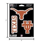 Rico Industries NFL Washington Commanders Triple Play Decal Set 5" x 7" (3 Decals)