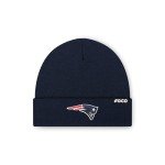 FOCO Men's New England Patriots NFL Logo Basic Beanie Hat, Team Color