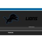 Tervis Traveler NFL Detroit Lions - Night Game Triple Walled Insulated Tumbler Travel Cup Keeps Drinks Cold & Hot, 30oz, Stainless Steel