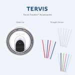 Tervis Traveler NFL Detroit Lions - Night Game Triple Walled Insulated Tumbler Travel Cup Keeps Drinks Cold & Hot, 30oz, Stainless Steel