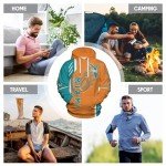 QUVAEKW Cool Football Hoodie for Men, Classic Pullover Hooded Sweatshirts, Sport Apparel for Fans Gift