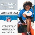 Franklin Sports NFL Detroit Lions Autograph Football - Official Size White Panel Souvenir Football for Autographs + Signatures - NFL Team Fan Shop Memorabilia Football for Display