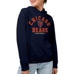 Junk Food Clothing x NFL - Chicago Bears - Classic Team Logo - Unisex Adult Pullover Fleece Hoodie for Men and Women - Size XX-Large