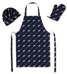 Northwest NFL Denver Broncos 3-Piece Apron, Oven Mitt and Chef Hat Set, One Size, Team Colors