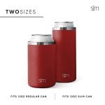 Simple Modern Officially Licensed NFL New York Jets Gifts for Men, Women, Dads, Fathers Day | Insulated Ranger Can Cooler for Standard 12oz Cans - Beer, Seltzer, and Soda