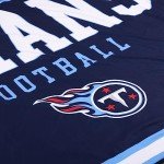 FOCO Tennessee Titans NFL Team Property Of Sherpa Fleece Blanket