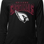Junk Food Clothing x NFL - Arizona Cardinals - Bold Logo - Unisex Adult Long Sleeve T-Shirt for Men and Women - Size Large