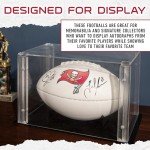 Franklin Sports NFL Tampa Bay Buccaneers Autograph Football - Official Size White Panel Souvenir Football for Autographs + Signatures - NFL Team Fan Shop Memorabilia Football for Display