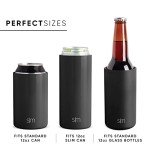 Simple Modern Officially Licensed NFL Washington Commanders Gifts for Men, Women, Dads, Fathers Day | Insulated Ranger Can Cooler for Standard 12oz Cans - Beer, Seltzer, and Soda