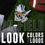 Franklin Sports Jacksonville Jaguars Youth NFL Football Receiver Gloves - Receiver Gloves for Kids - NFL Team Logos and Silicone Palm - Youth S/XS Pair