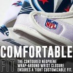 Franklin Sports Tennessee Titans Youth NFL Football Receiver Gloves - Receiver Gloves for Kids - NFL Team Logos and Silicone Palm - Youth S/XS Pair