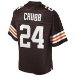 NFL PRO LINE Men's Nick Chubb Brown Cleveland Browns Team Player Jersey
