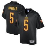Men's Jayden Daniels Black Washington Commanders Pro Line Jersey