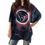 Littlearth Houston Texans NFL Sheer Caftan with Flower Design