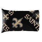 Northwest NFL New Orleans Saints Unisex-Adult Bed in a Bag Set, Queen, Rotary, 7 Piece Set
