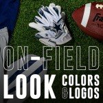 Franklin Sports Dallas Cowboys Youth NFL Football Receiver Gloves - Receiver Gloves For Kids - NFL Team Logos and Silicone Palm - Youth S/XS Pair