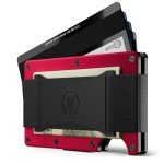 The Ridge NFL Wallet - Arizona Cardinals - Slim Wallet, Card Holder, Carry up to 12 Cards RFID Safe, Blocks Chip Readers, Minimalist Wallet With Cash Strap & Extra Money Clip