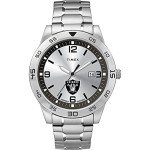 Timex Tribute Men's NFL Citation 42mm Watch – Las Vegas Raiders with Stainless Steel Expansion Band