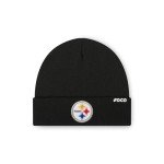 FOCO Men's Pittsburgh Steelers NFL Logo Basic Beanie Hat, Team Color