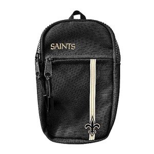 SOAR Crossbody Tech Adjustable Strap Travel Backpack Officially Licensed NFL, Mini Sling Bag, New Orleans Saints