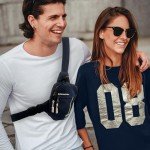 SOAR Crossbody Tech Adjustable Strap Travel Backpack Officially Licensed NFL, Mini Sling Bag, New Orleans Saints