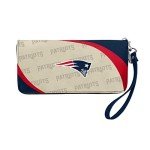 Littlearth New England Patriots NFL Curve Zip Organizer Wallet