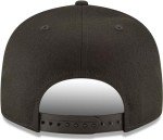 New Era MLB 9FIFTY Black Black Adjustable Snapback Hat Cap One Size Fits All - Los Angeles Dodgers Black