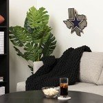 FOCO Dallas Cowboys NFL Wood State Sign