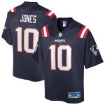 NFL PRO LINE Men's Mac Jones Navy New England Patriots Replica Jersey