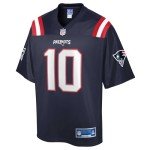 NFL PRO LINE Men's Mac Jones Navy New England Patriots Replica Jersey