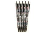 NFL Houston Texans Disposable Black Ink Click Pens, 5-Pack
